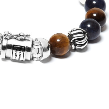 Buddha to Buddha, 188 MS Spirit Beads Mix Sodalite Tiger Eye